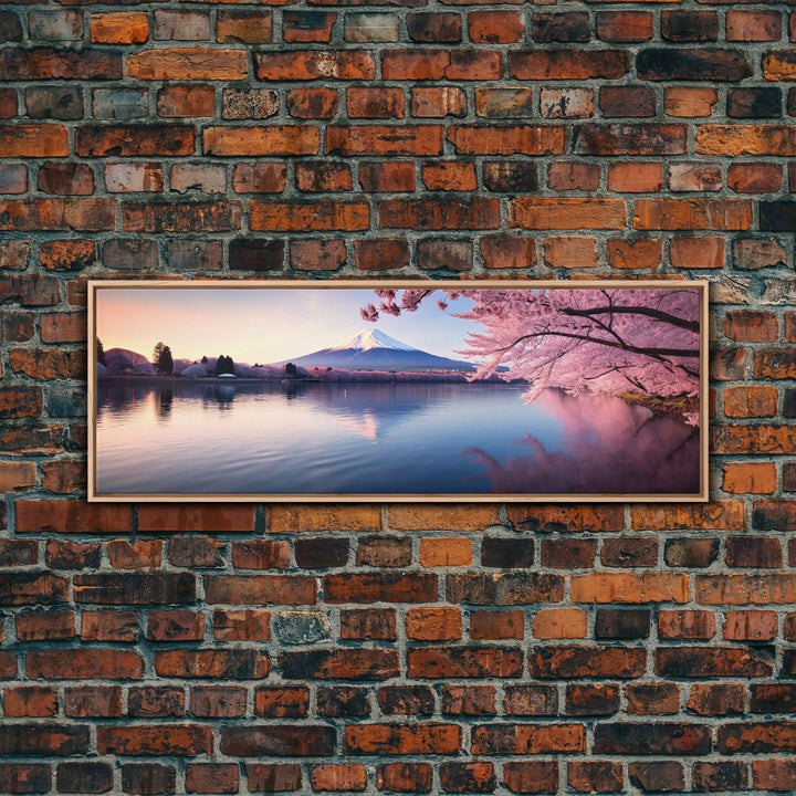 Panoramic Print of Mount Fuji Japan Extra Large Wall Art, Panoramic Wall Art, Panoramic Landscape Print, Landscape Photography