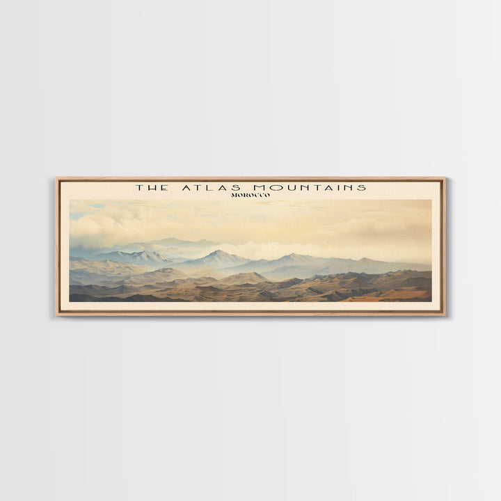 The Atlas Mountains Wall Art Travel Poster Print, Gift For Travel Lover, Vacation Gift, COUNTRY Wall Art, Home Decor, Original Art