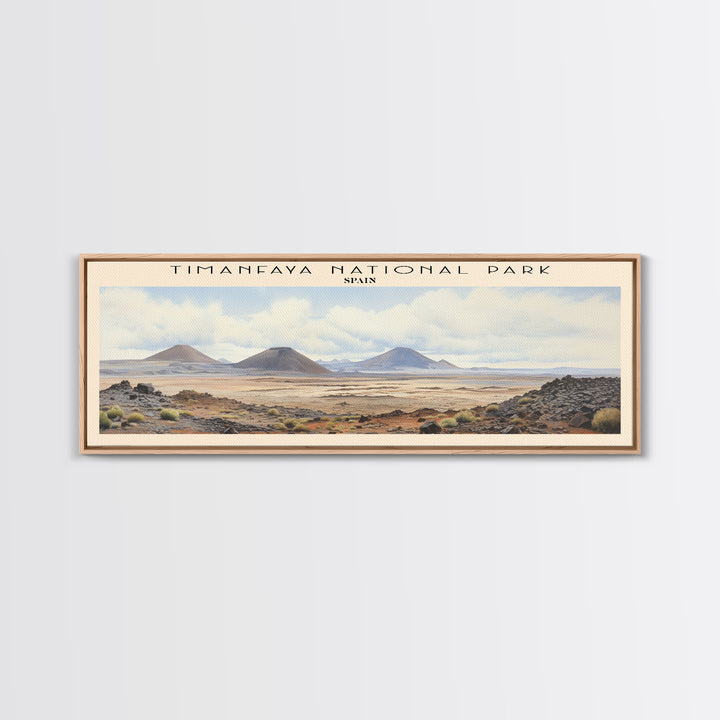 Timanfaya National Park Wall Art Travel Poster Print, Gift For Travel Lover, Vacation Gift, COUNTRY Wall Art, Home Decor, Original Art