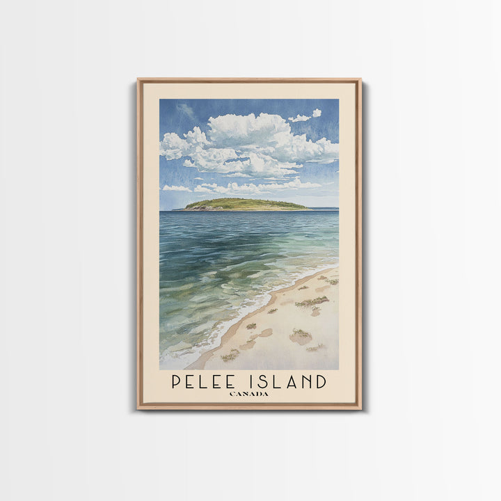 Pelee Island, Canada Watercolor Print, Vacation Gift, Canada Wall Art, Vacation Wall Art, Vacatation Memories, Beach Decor, Beach Or Lakehouse Art