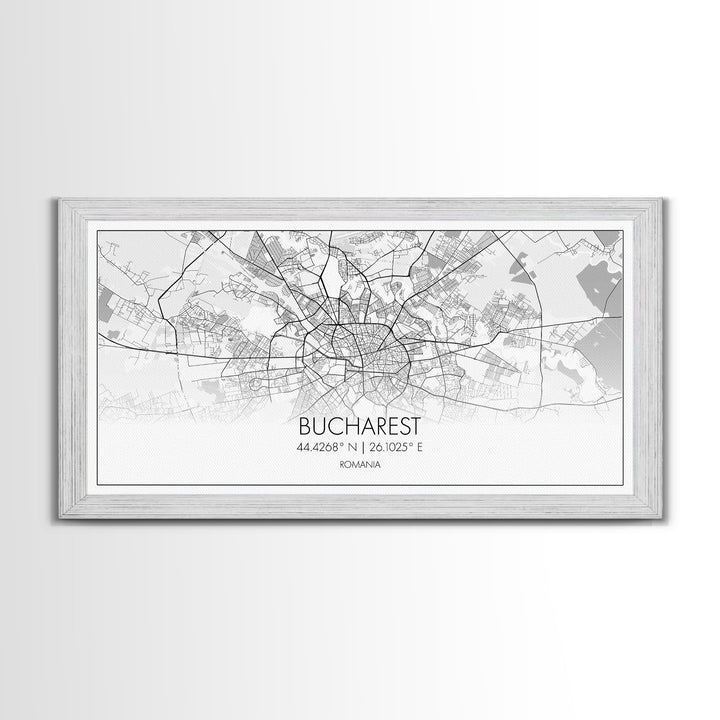 Bucharest Street Map, Romania Map, Map Print, Modern Art, Wall Art, Canvas Art, Trendy Room Décor, Thank You Gift, Wall Décor Bedroom