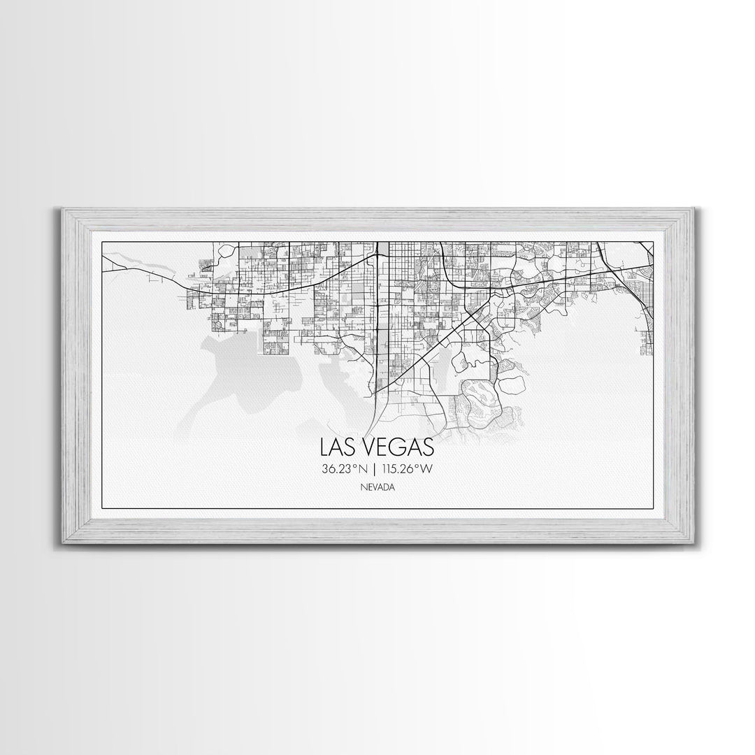 Las Vegas City Map, Nevada Map, Map Art, Modern Art, Wall Art, Canvas Art, Rustic Wall Décor, Minimalist Wall Art, Anniversary Gift, Office