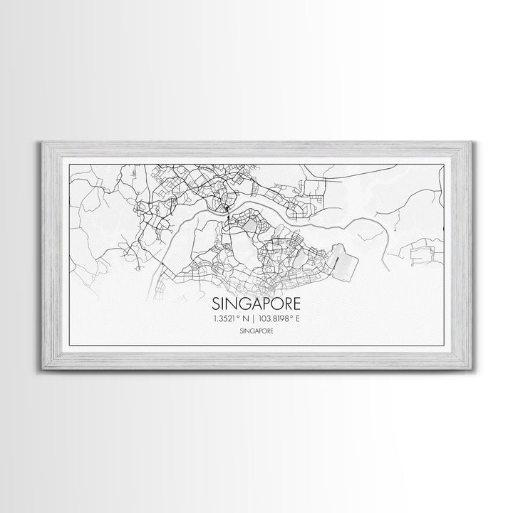 Singapore City Map, Singapore Art, Map Print, Modern Wall Art, Wall Art, Canvas Art, Asian Wall Art, Home Décor Prints, Over Bed Wall Décor