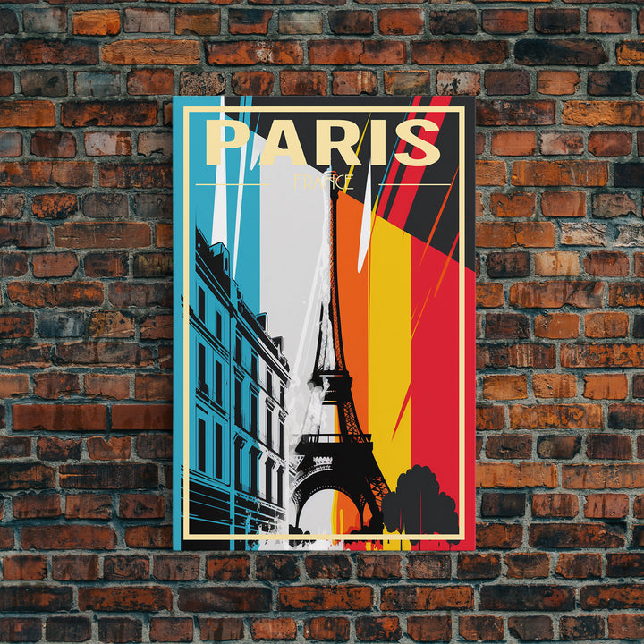 Paris Wall Art, France Poster, Europe Wall Print, Paris Print, Travel Wall Print, Travel Poster, Travel Wall Art, Canvas Wall Print