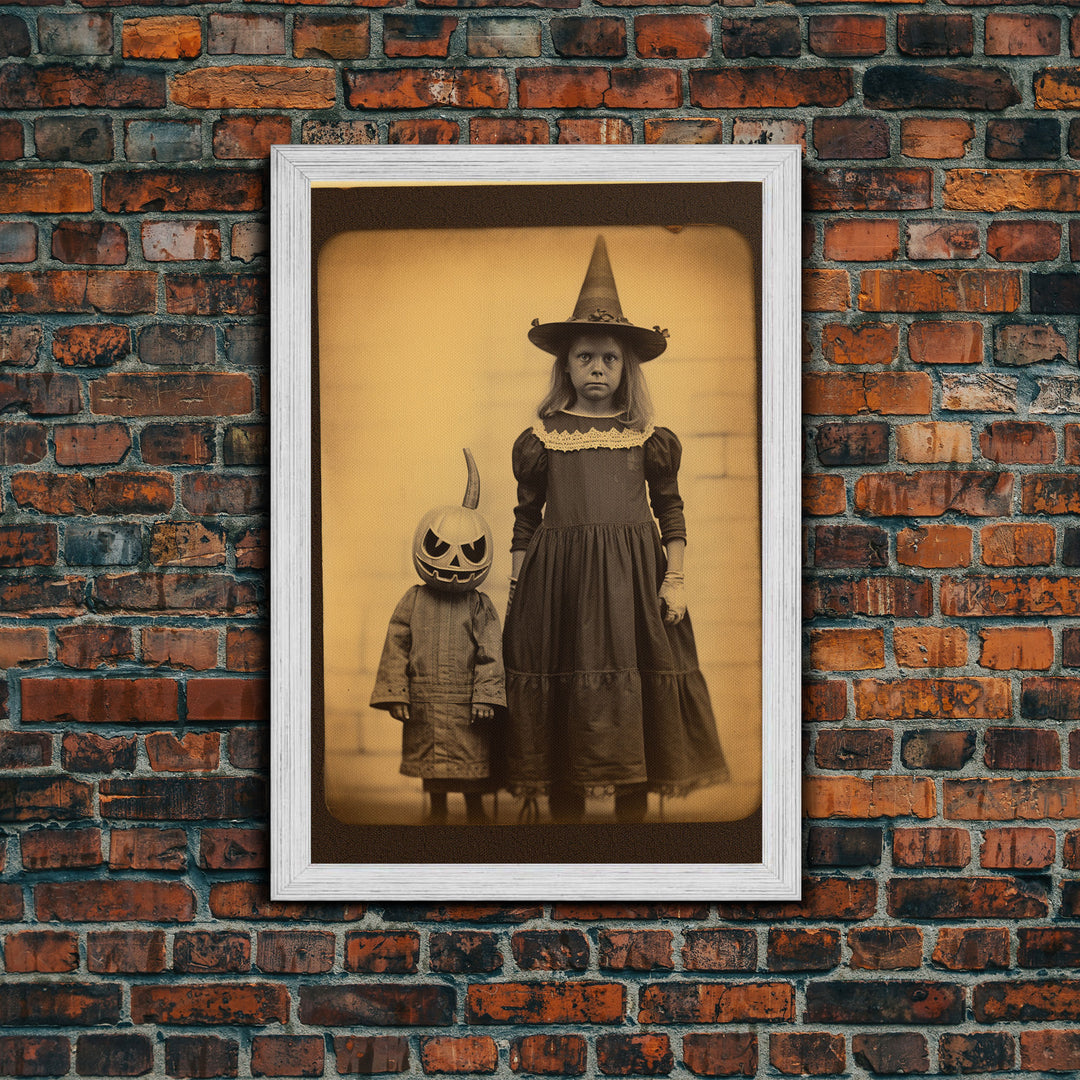 Creepy Wall Art, Spooky Art, Dark Wall Art, Moody Wall Art, Horror Art, Canvas Print, Wall Art, Vertical Print, Home Decor, Wall Decor