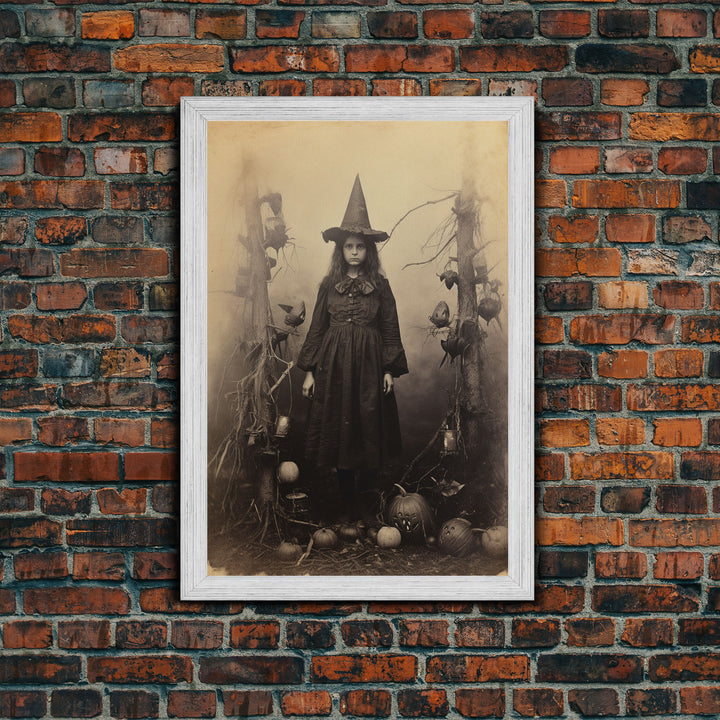 Witchy Wall Art, Moody Wall Art, Gothic Wall Art, Dark Fantasy, Horror Art, Canvas Print, Wall Art, Vertical Print, Home Decor, Wall Decor