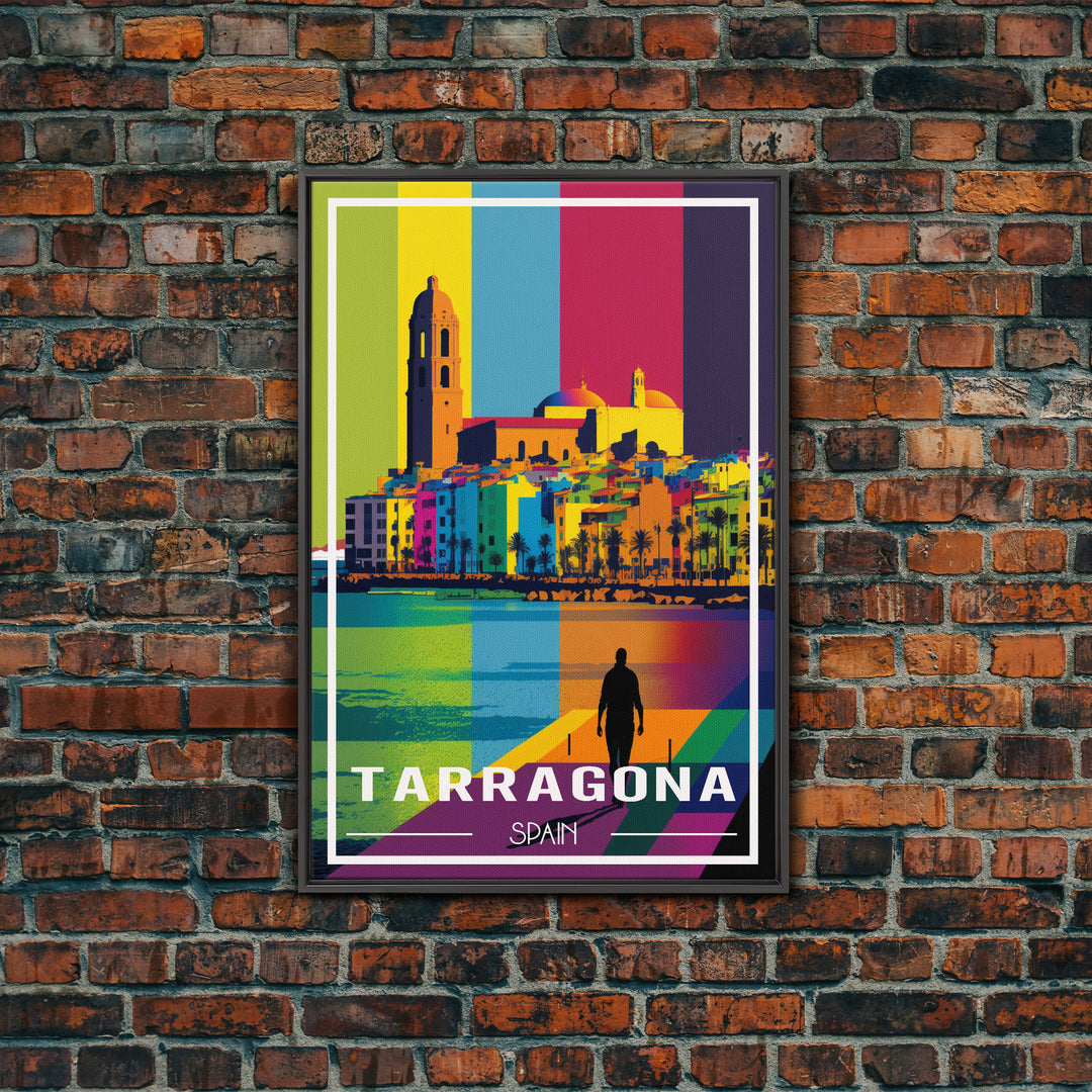 Tarragona Wall Art, Spain Poster, Catalonia Wall Art, Europe Art Print, Travel Wall Print, Travel Poster, Travel Wall Art, Canvas Wall Print