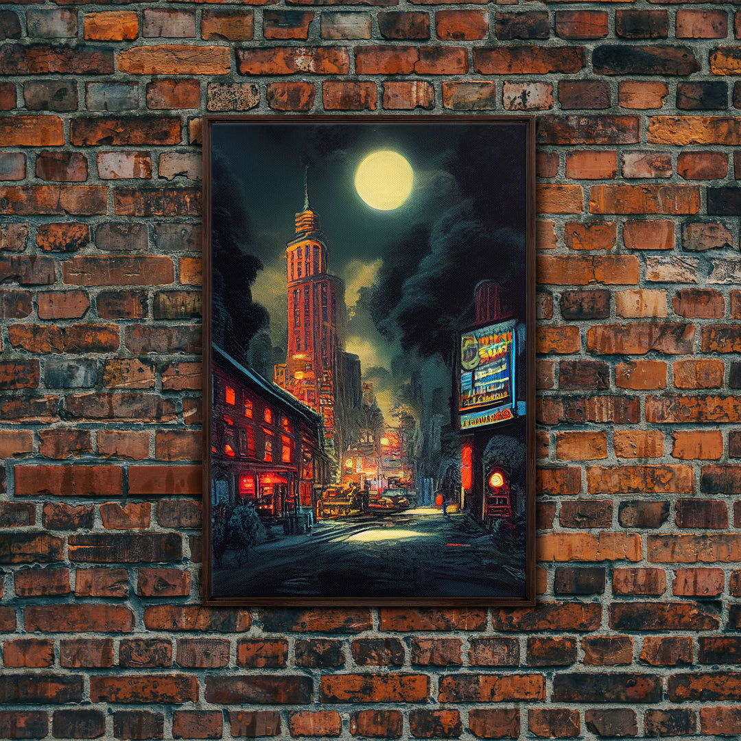 Early 20th century NYC wall art, poster art, historic New York City wall art, fine art print