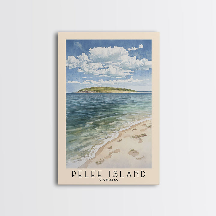 Pelee Island, Canada Watercolor Print, Vacation Gift, Canada Wall Art, Vacation Wall Art, Vacatation Memories, Beach Decor, Beach Or Lakehouse Art