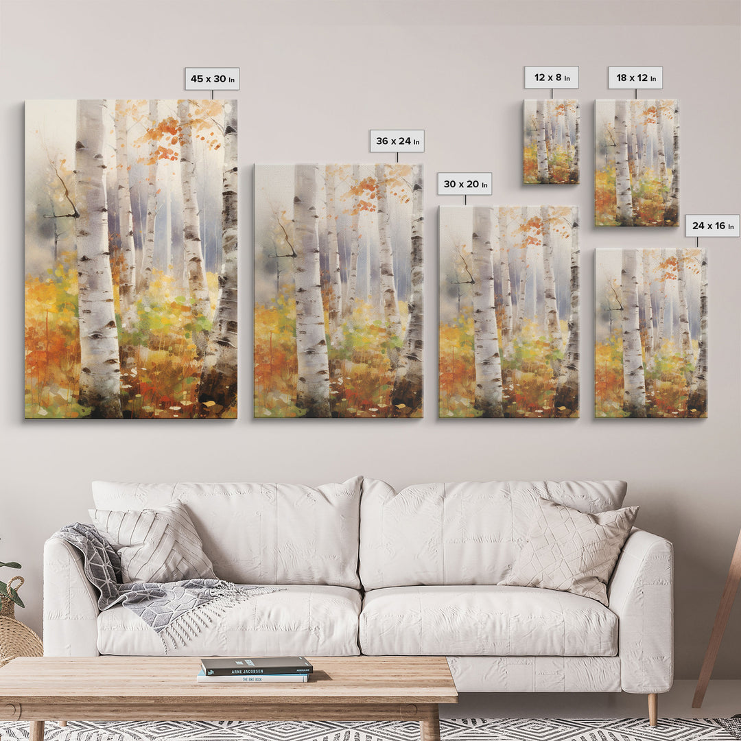 Trees Art Print, Nature Art, Forest Wall Art, Canvas Print, Wall Art, 3 Piece Wall Art, Farmhouse Wall Decor, Kitchen Wall Art, Bedroom Art