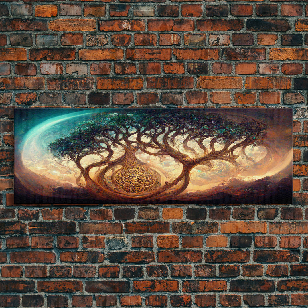 Abstract Tree Of Life Roots Nature Fine Art Print, Wall Art Print, Wall Décor, Wall Poster