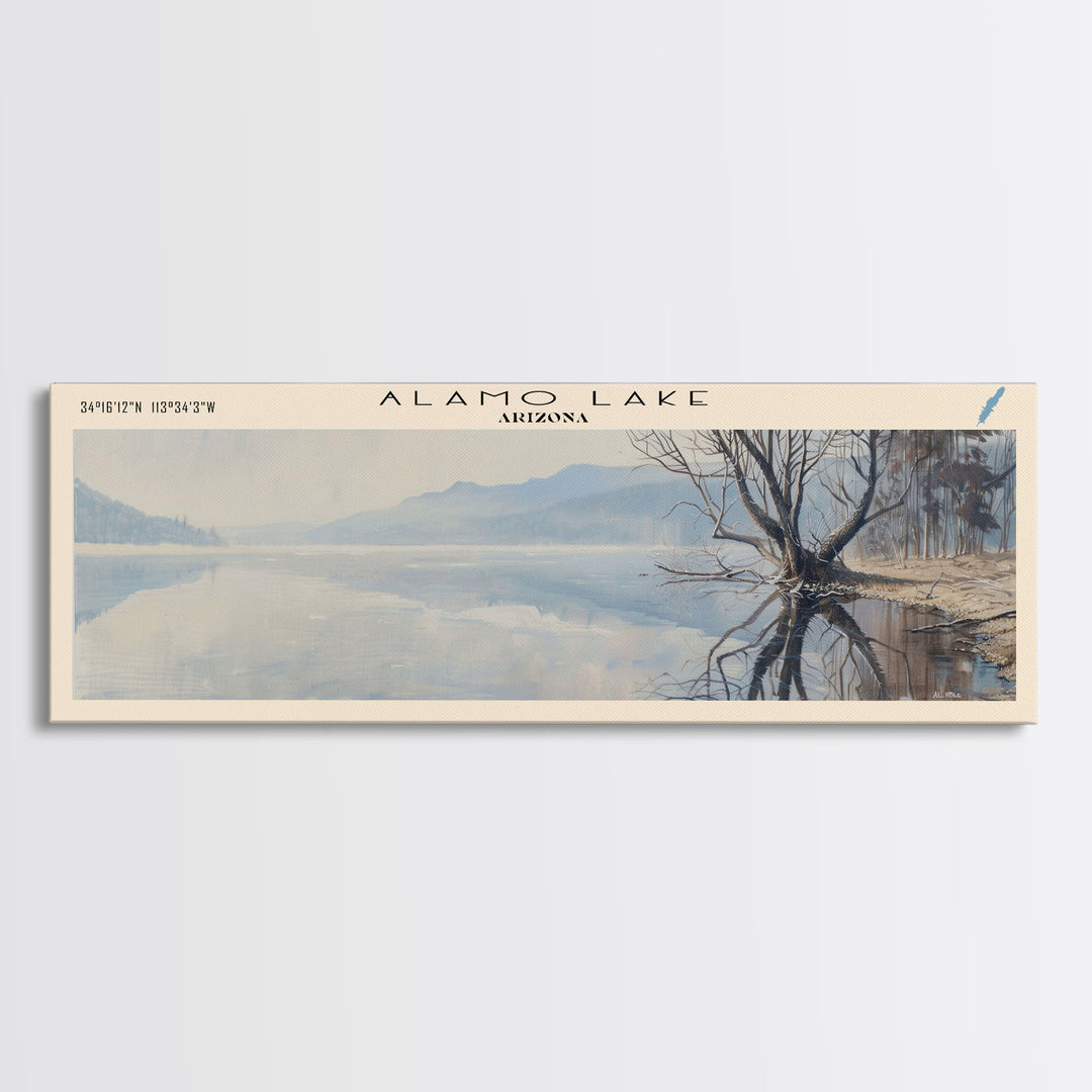 Alamo Lake Arizona Wall Art, Wall Print, Travel Wall Art, Nature Wall Décor, Above Bed Art, Living Room Wall Print