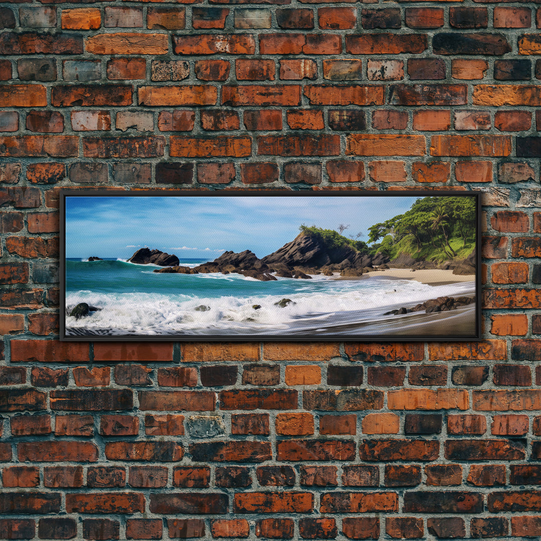 Panoramic of the Beaches of Costa Rica, Extra Large Wall Art, Panoramic Wall Art, Panoramic Print, Landscape Photography, Landscape Print