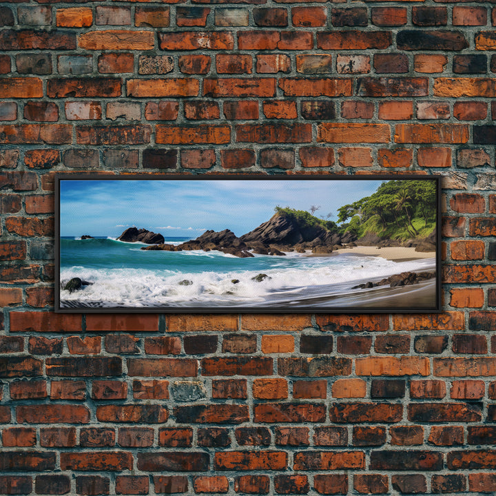 Panoramic of the Beaches of Costa Rica, Extra Large Wall Art, Panoramic Wall Art, Panoramic Print, Landscape Photography, Landscape Print