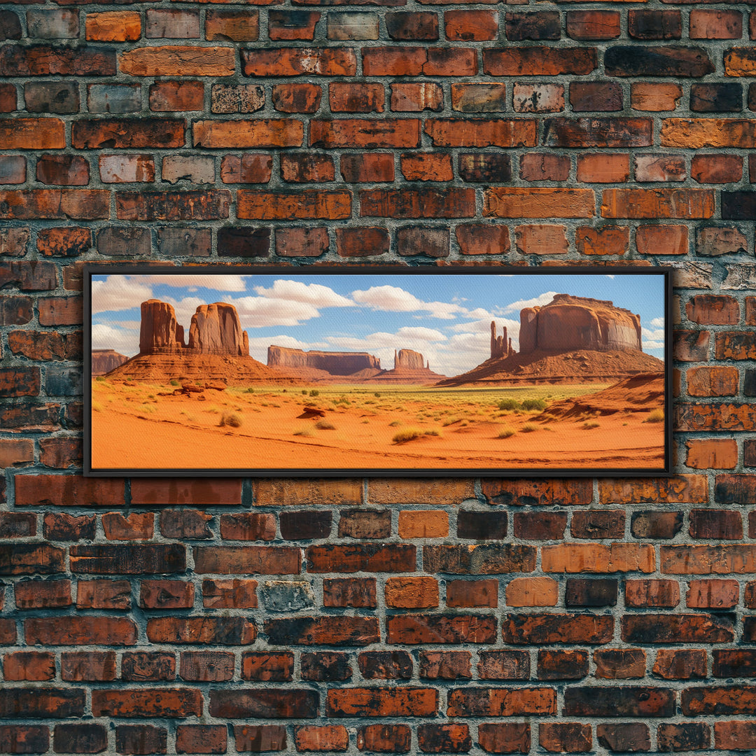 Panoramic Print of Monument Valley Navajo County Extra Large Wall Art, Panoramic Wall Art, Panoramic Landscape Print, Landscape Photography