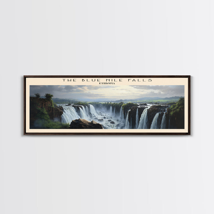 The Blue Nile Falls Wall Art Travel Poster Print, Gift For Travel Lover, Vacation Gift, COUNTRY Wall Art, Home Decor, Original Art