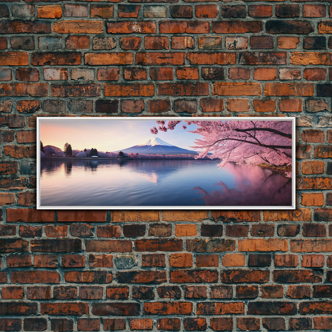 Panoramic Print of Mount Fuji Japan Extra Large Wall Art, Panoramic Wall Art, Panoramic Landscape Print, Landscape Photography