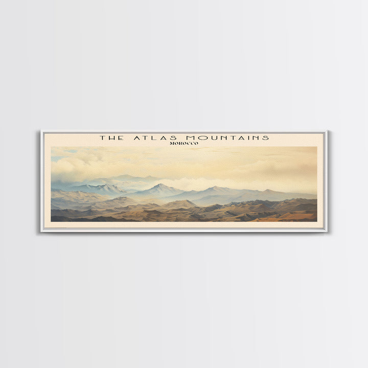 The Atlas Mountains Wall Art Travel Poster Print, Gift For Travel Lover, Vacation Gift, COUNTRY Wall Art, Home Decor, Original Art