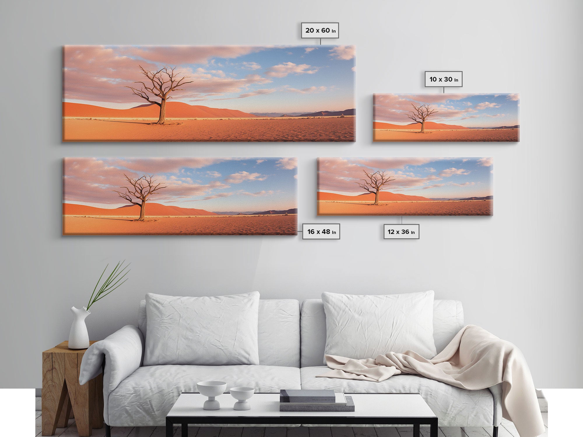 Panoramic Print of Namib Desert South Africa Extra Large Wall Art, Panoramic Wall Art, Panoramic Landscape Print, Landscape Photography