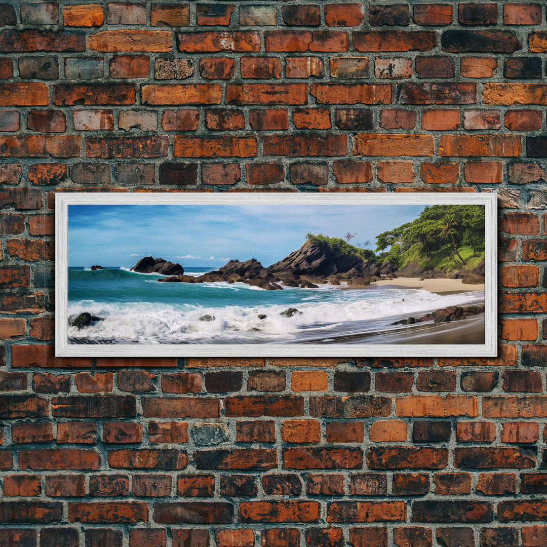 Panoramic of the Beaches of Costa Rica, Extra Large Wall Art, Panoramic Wall Art, Panoramic Print, Landscape Photography, Landscape Print