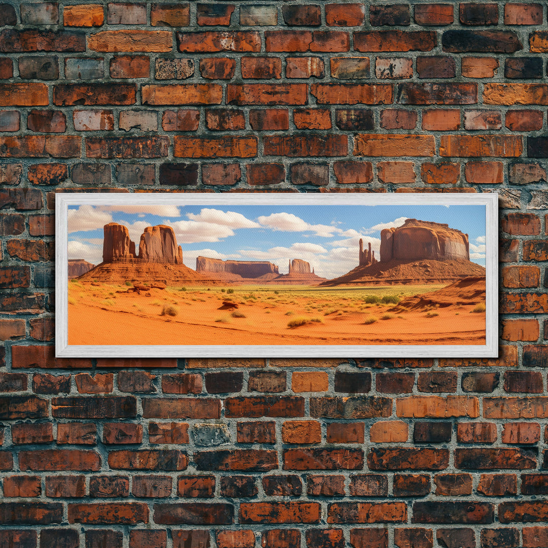 Panoramic Print of Monument Valley Navajo County Extra Large Wall Art, Panoramic Wall Art, Panoramic Landscape Print, Landscape Photography