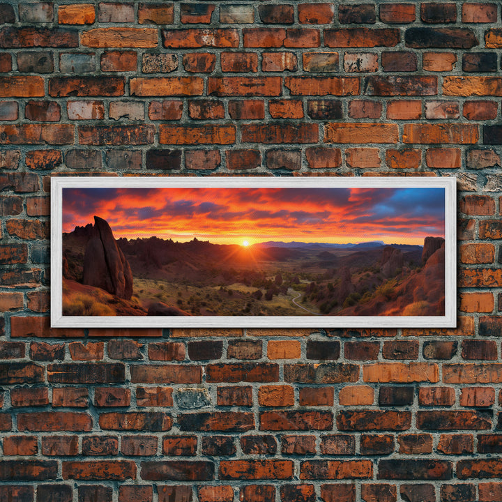 Panoramic Print of Pinnacles National Park Extra Large Wall Art, Panoramic Wall Art, Panoramic Landscape Print, Landscape Photography