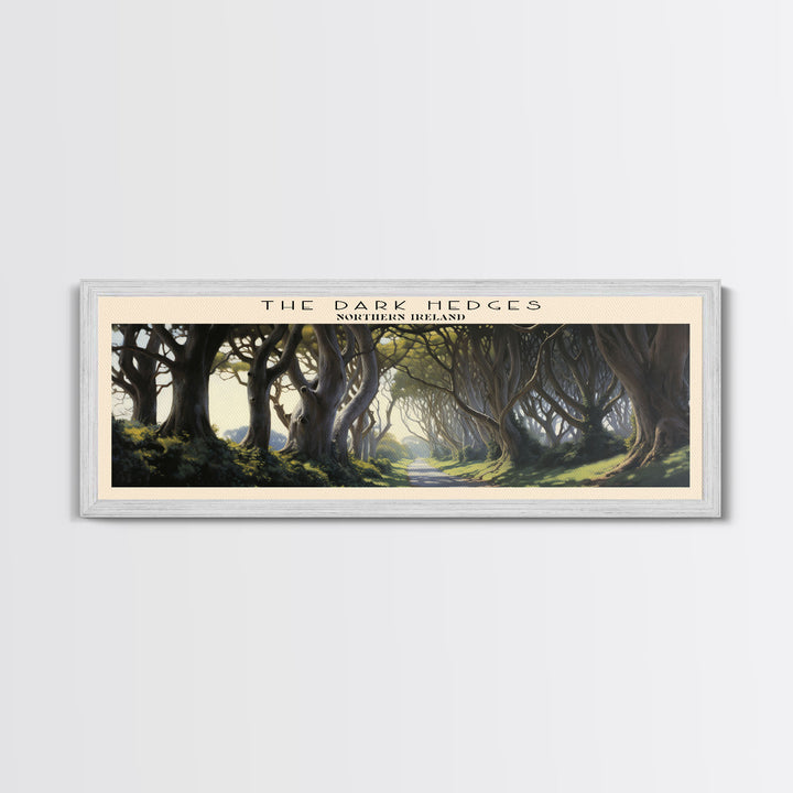 The Dark Hedges Wall Art Travel Poster Print, Gift For Travel Lover, Vacation Gift, COUNTRY Wall Art, Home Decor, Original Art