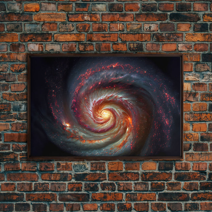 Nebula Supernova Space Swirl Of Stars Fine Art Print, Wall Art Print, Wall Poster, Wall Décor