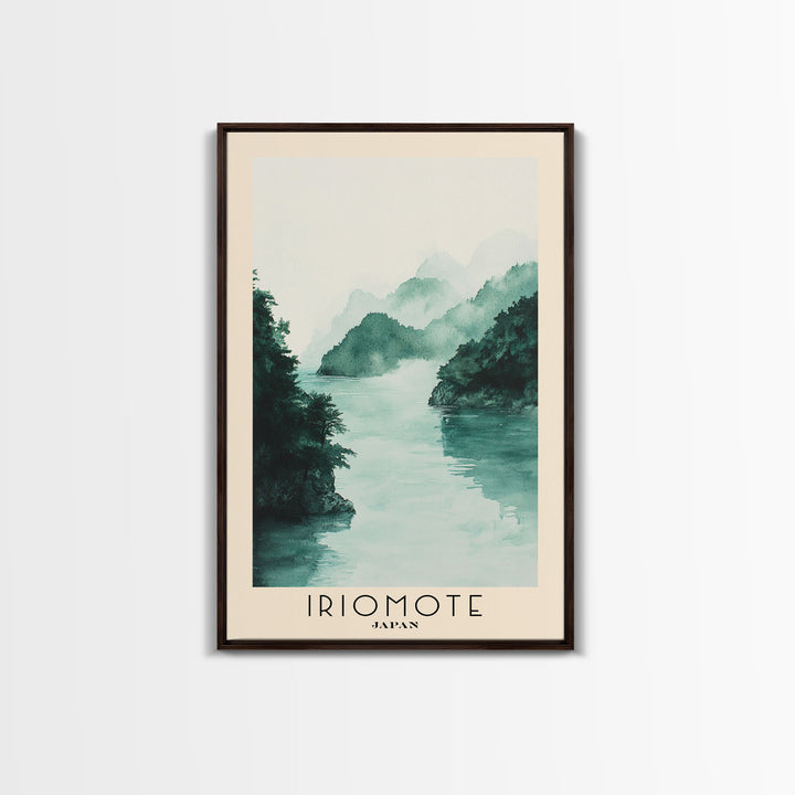 Iriomote, Japan Watercolor Print, Vacation Gift, Japan Wall Art, Vacation Wall Art, Vacatation Memories, Beach Decor, Beach Or Lakehouse Art