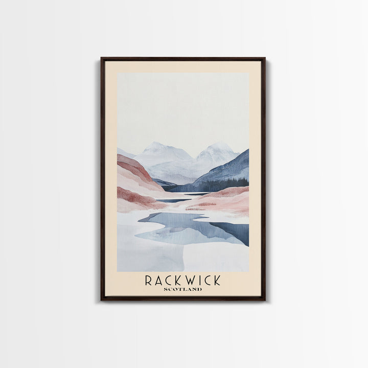 Rackwick, Scotland Watercolor Print, Vacation Gift, Scotland Wall Art, Vacation Wall Art, Vacatation Memories, Beach Decor, Beach Or Lakehouse Art