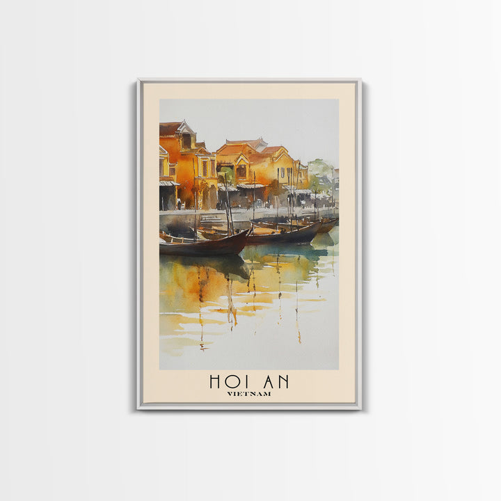 Hoi An, Vietnam Watercolor Print, Vacation Gift, Vietnam Wall Art, Vacation Wall Art, Vacatation Memories, Beach Decor, Beach Or Lakehouse Art