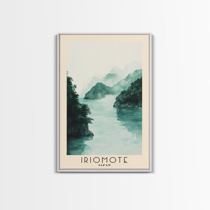 Iriomote, Japan Watercolor Print, Vacation Gift, Japan Wall Art, Vacation Wall Art, Vacatation Memories, Beach Decor, Beach Or Lakehouse Art