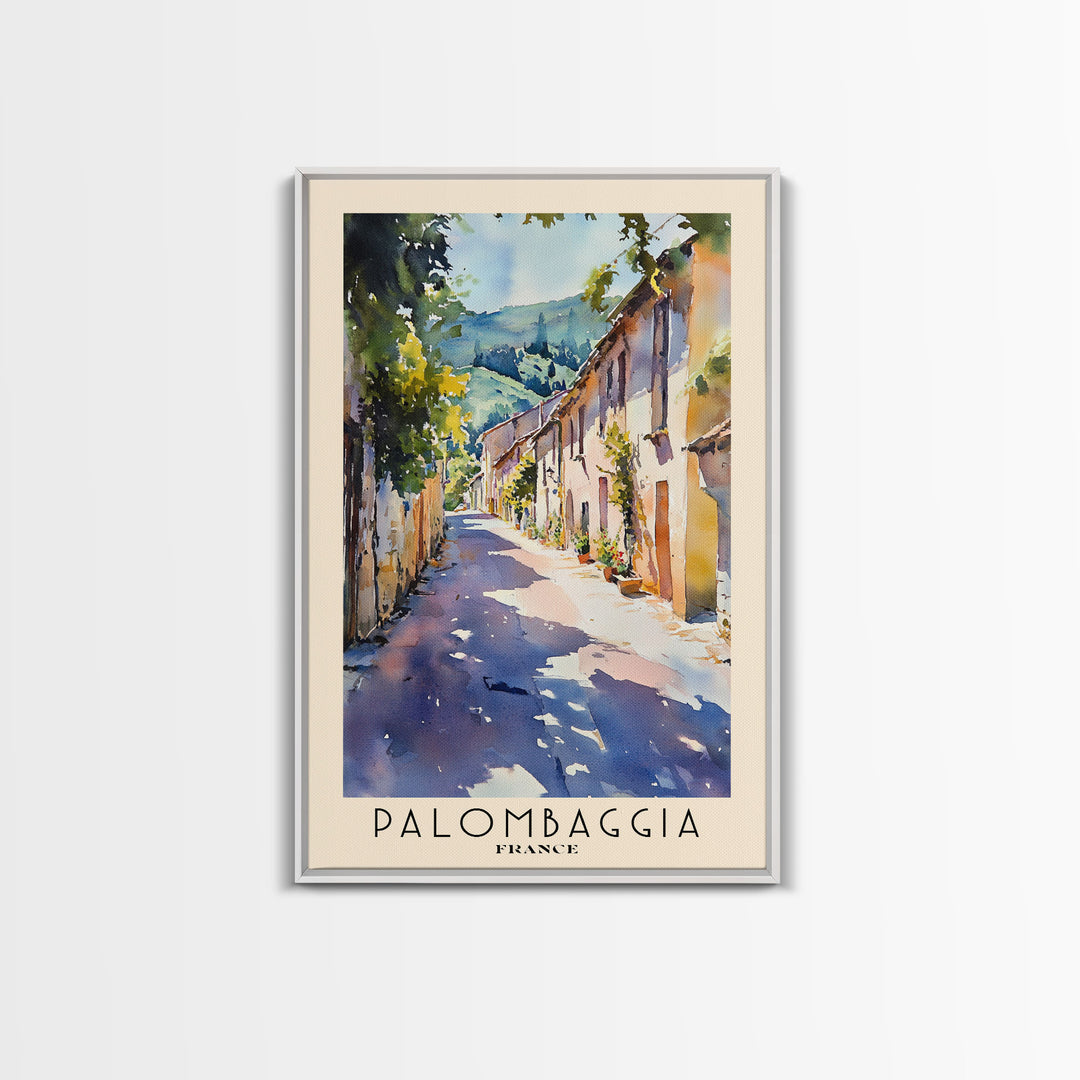 Palombaggia, France Watercolor Print, Vacation Gift, France Wall Art, Beach Painting, Beach Decor, Beach Or Lakehouse Art