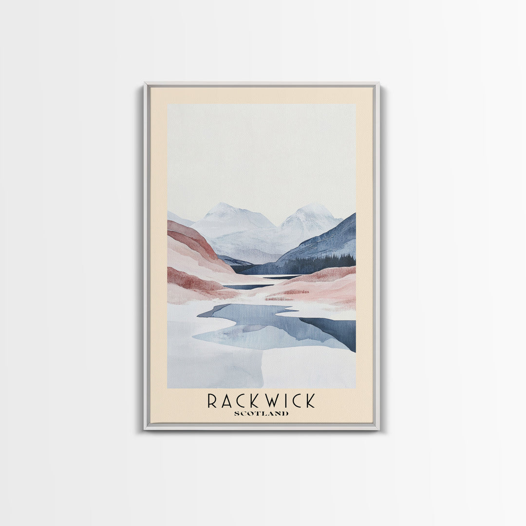 Rackwick, Scotland Watercolor Print, Vacation Gift, Scotland Wall Art, Vacation Wall Art, Vacatation Memories, Beach Decor, Beach Or Lakehouse Art