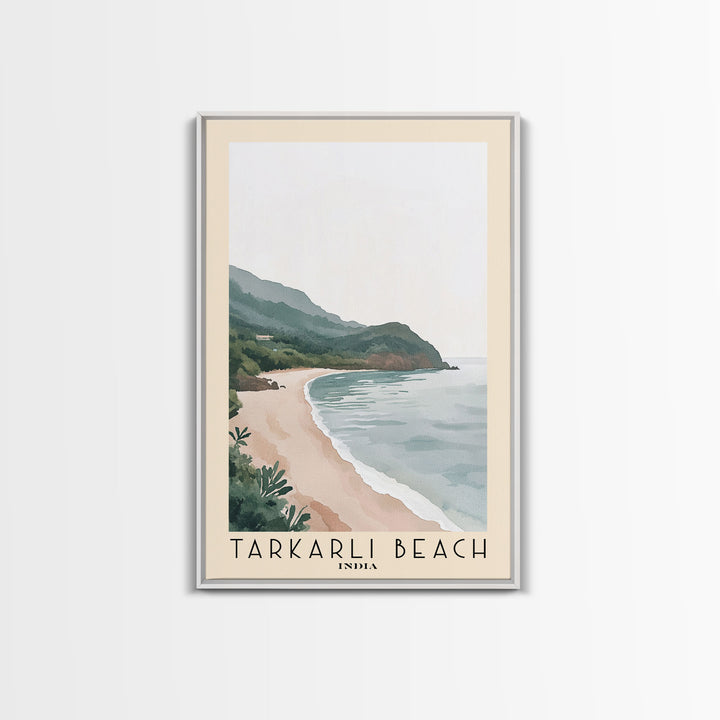 Tarkarli Beach, India Watercolor Print, Vacation Gift, India Wall Art, Vacation Wall Art, Vacatation Memories, Beach Decor, Beach Or Lakehouse Art