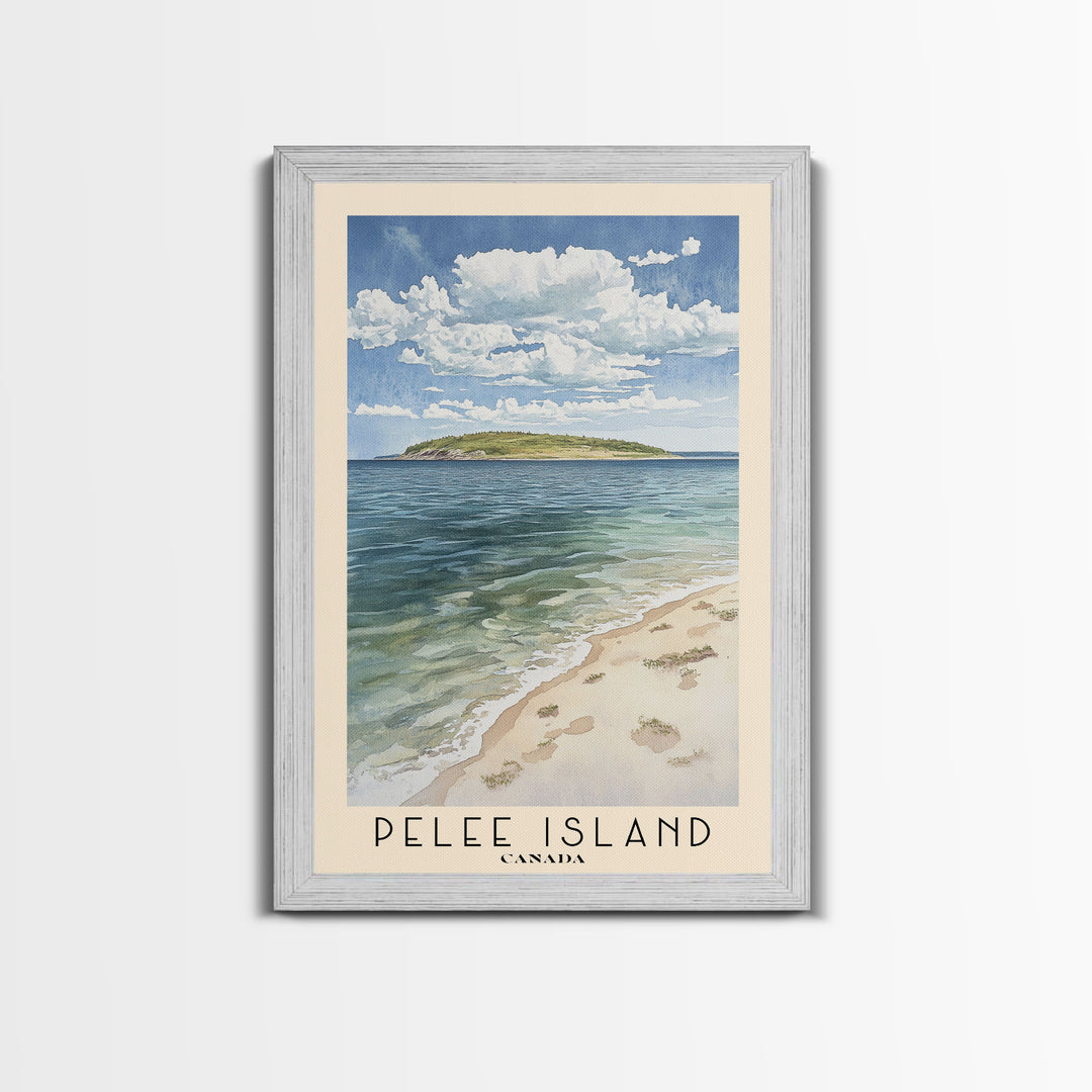 Pelee Island, Canada Watercolor Print, Vacation Gift, Canada Wall Art, Vacation Wall Art, Vacatation Memories, Beach Decor, Beach Or Lakehouse Art