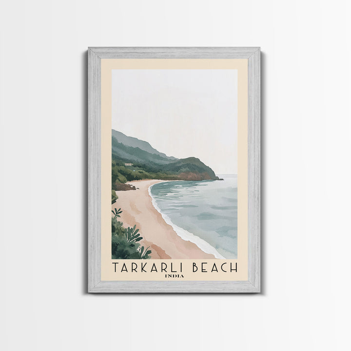 Tarkarli Beach, India Watercolor Print, Vacation Gift, India Wall Art, Vacation Wall Art, Vacatation Memories, Beach Decor, Beach Or Lakehouse Art