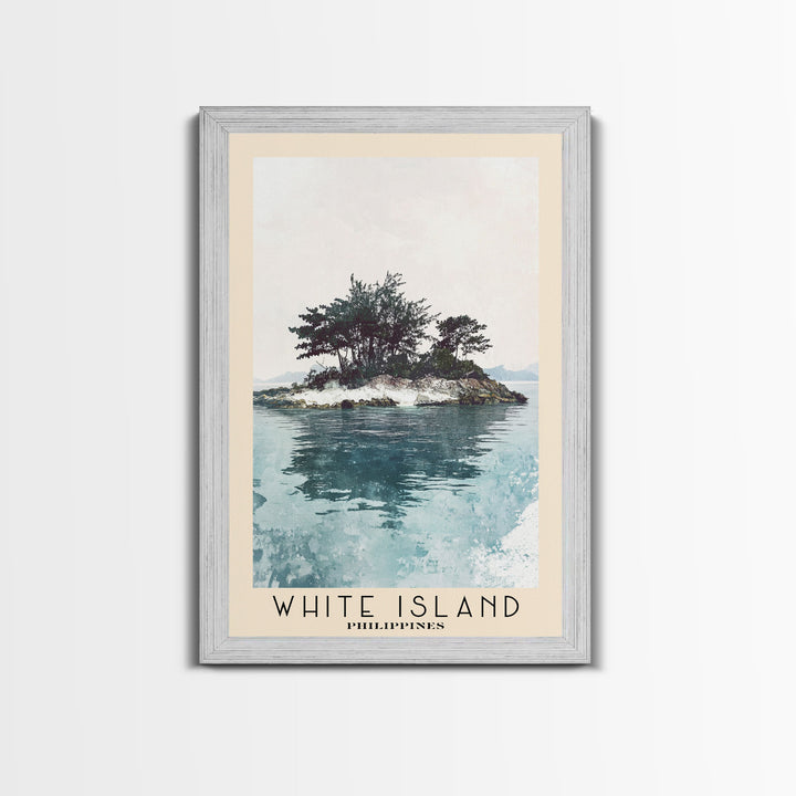 White Island, Philippines Watercolor Print, Vacation Gift, Philippines Wall Art, Vacation Wall Art, Vacatation Memories, Beach Decor, Beach Or Lakehouse Art