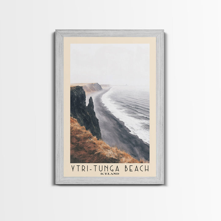 Ytri-Tunga Beach, Iceland Watercolor Print, Vacation Gift, Iceland Wall Art, Vacation Wall Art, Vacatation Memories, Beach Decor, Beach Or Lakehouse Art