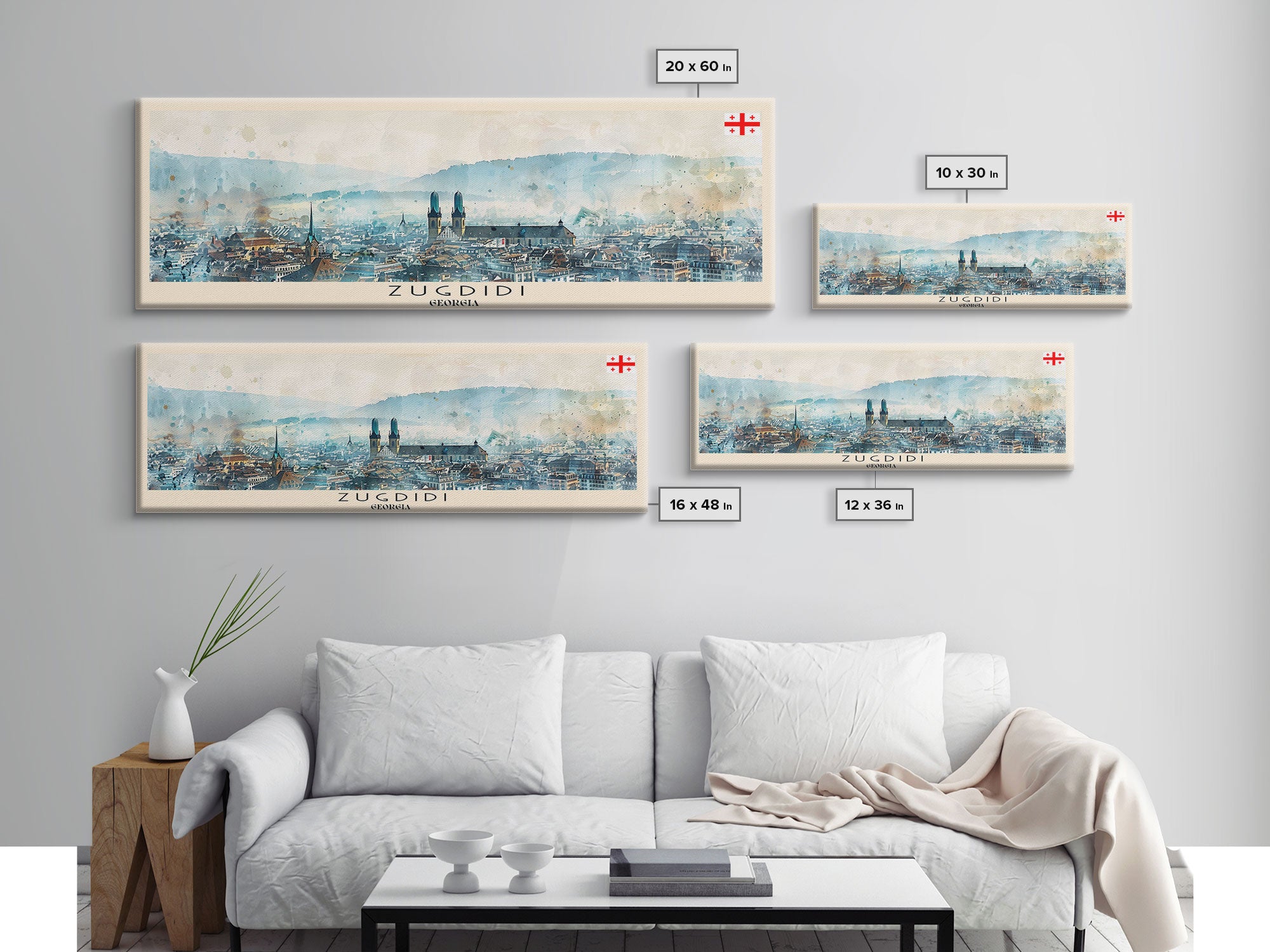 Zurich Switzerland Travel Art, City Art, Framed Canvas Print or Metal Wall Art, Europe Travel Poster, Panoramic Wall Art, Extra Wide Wall Art