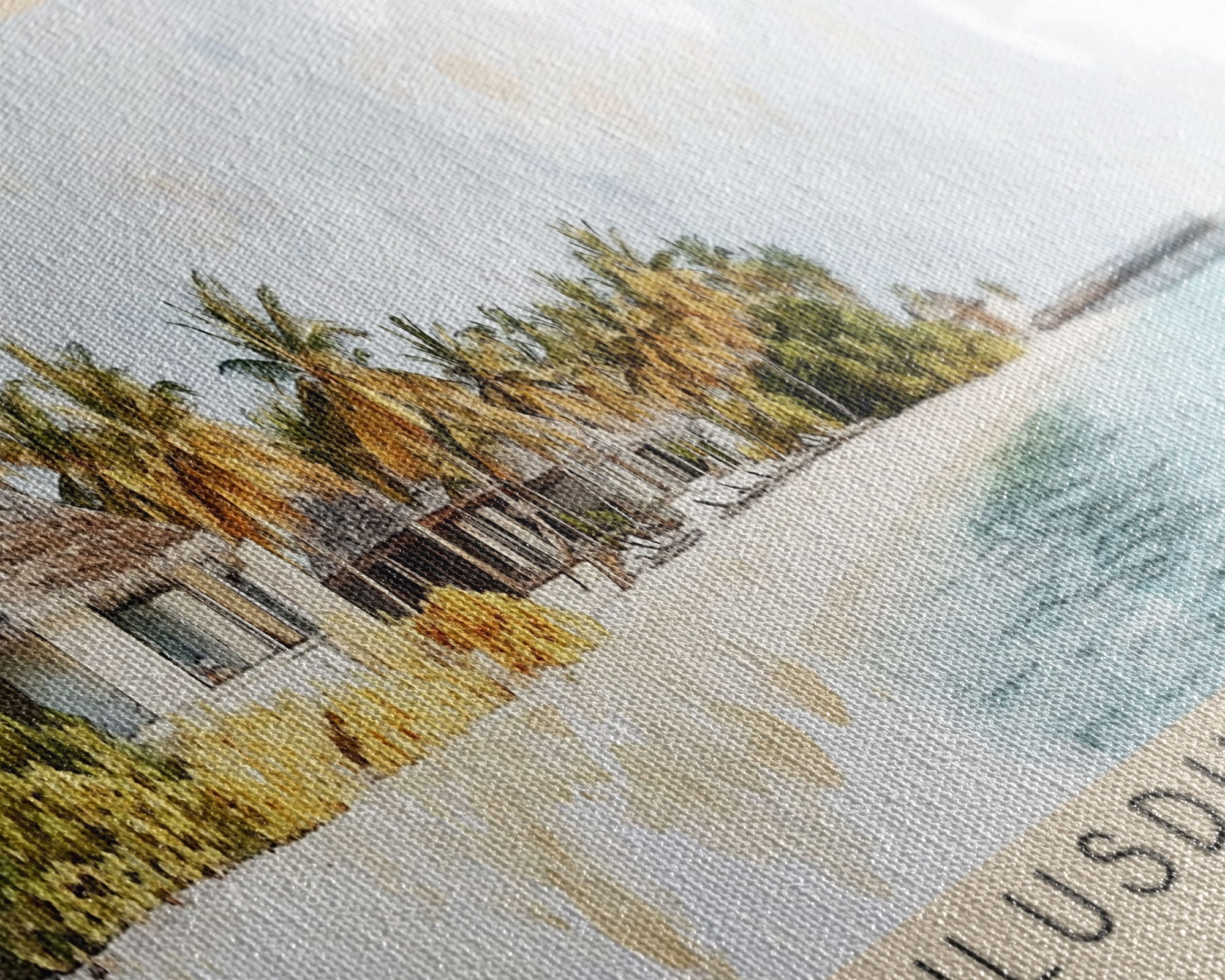 Thulusdhoo Island, Maldives Watercolor Print, Vacation Gift, Maldives Wall Art, Beach Painting, Beach Decor, Beach Or Lakehouse Art