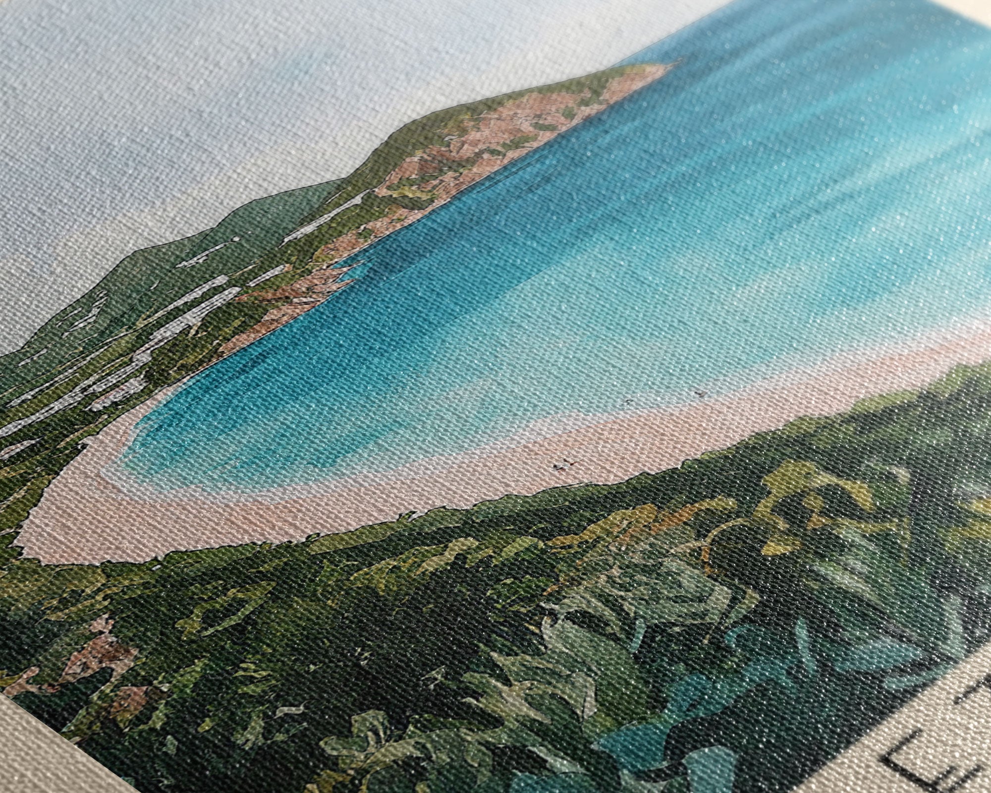 Rendezvous Bay, Anguila Watercolor Print, Vacation Gift, Anguila Wall Art, Beach Painting, Beach Decor, Beach Or Lakehouse Art