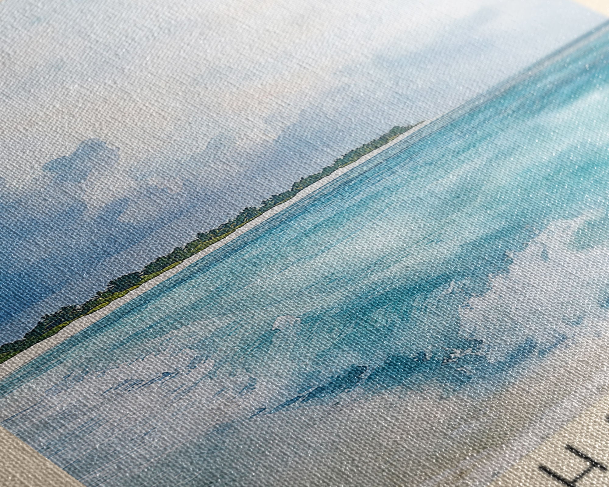 Ukulhas Island, Maldives Watercolor Print, Vacation Gift, Maldives Wall Art, Vacation Wall Art, Vacatation Memories, Beach Decor, Beach Or Lakehouse Art