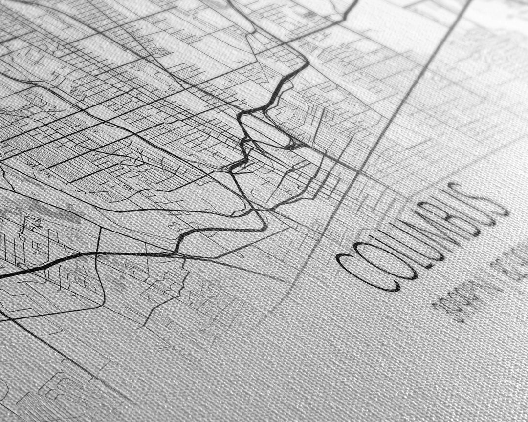 Panoramic Columbus City Map, Ohio Art, Map Print, Minimalist Wall Art, Canvas Art, Housewarming Gift, Street Map Art, Closing Gift