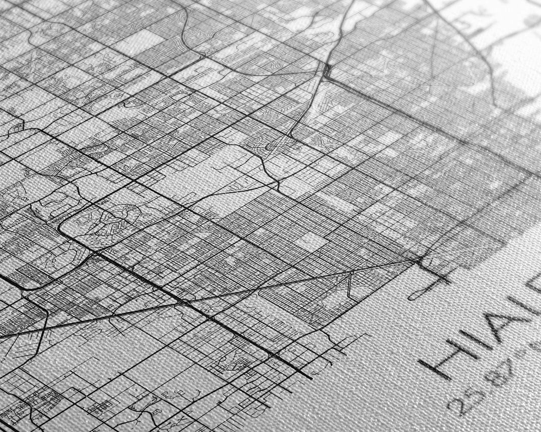 Hialeah Street Map, Nevada Map, City Map Art, Minimalist Wall Art, Wall Art, Canvas Print, Office Wall Art, Teen Gift, Travel Wall Print