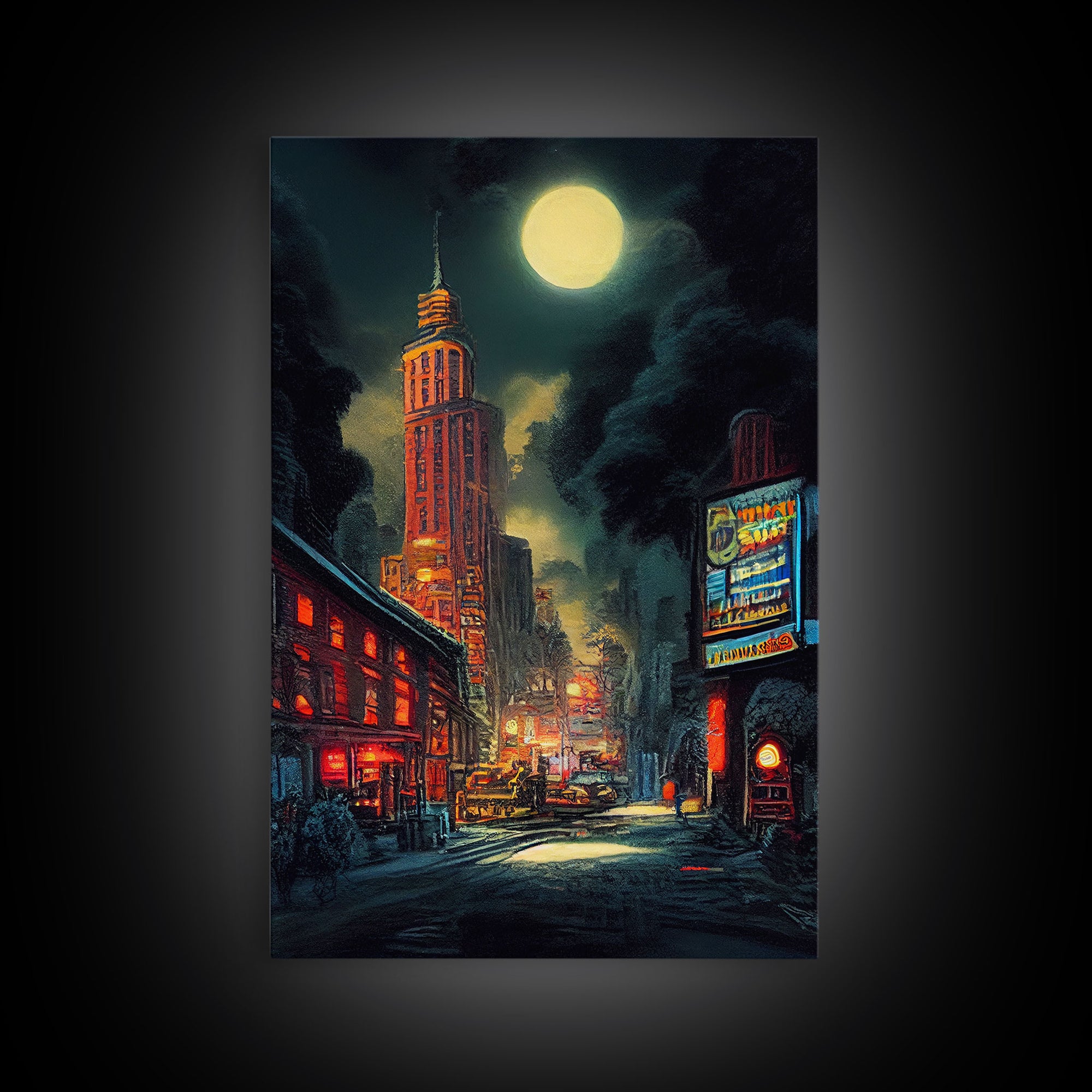 Early 20th century NYC wall art, canvas print, historic New York City wall art