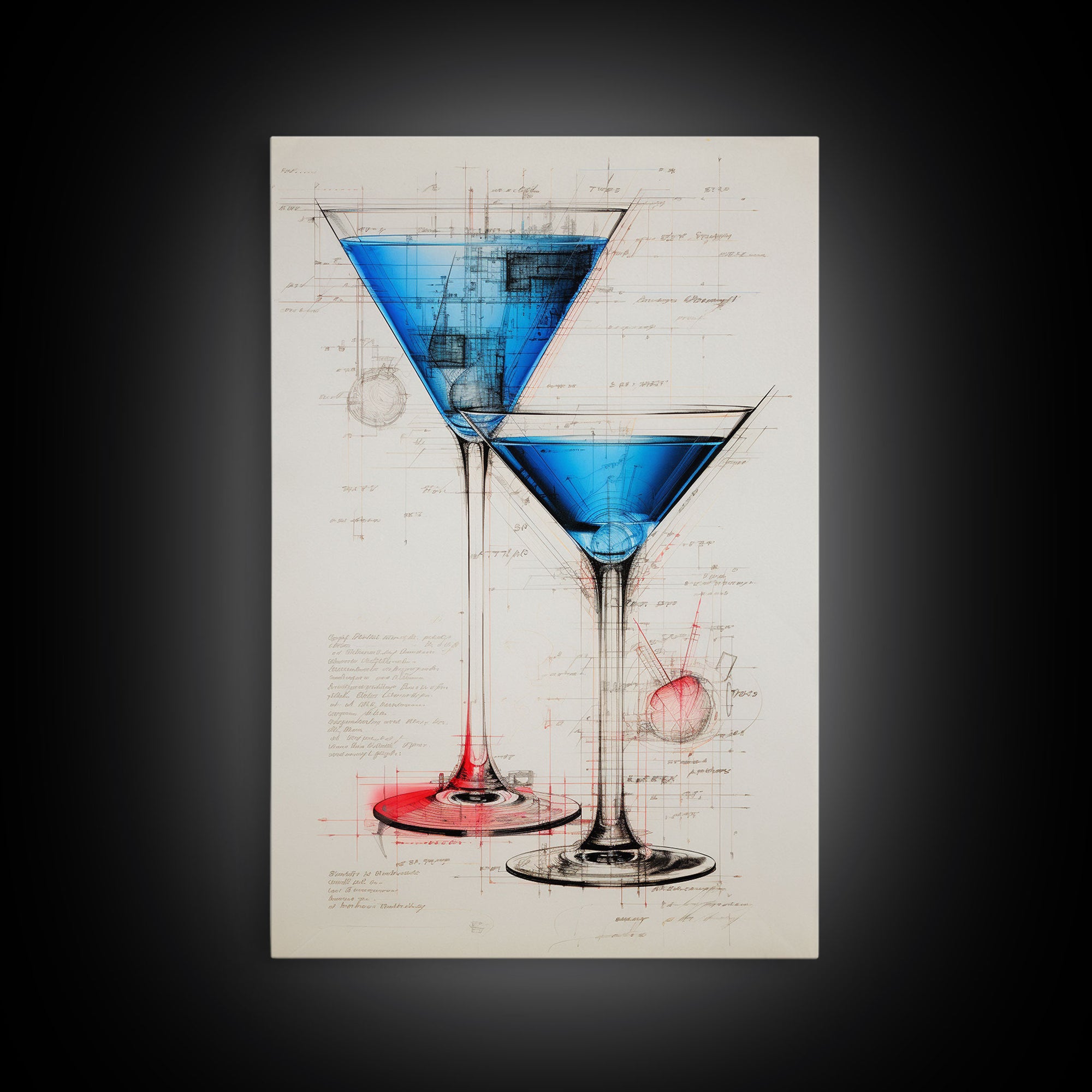 Cocktail Wall Art, Bar Cart Art, Alcohol Wall Art, Canvas Print, Wall Art, Vertical Art, Kitchen Wall Art, Best Friend Gifts, House Wall Art