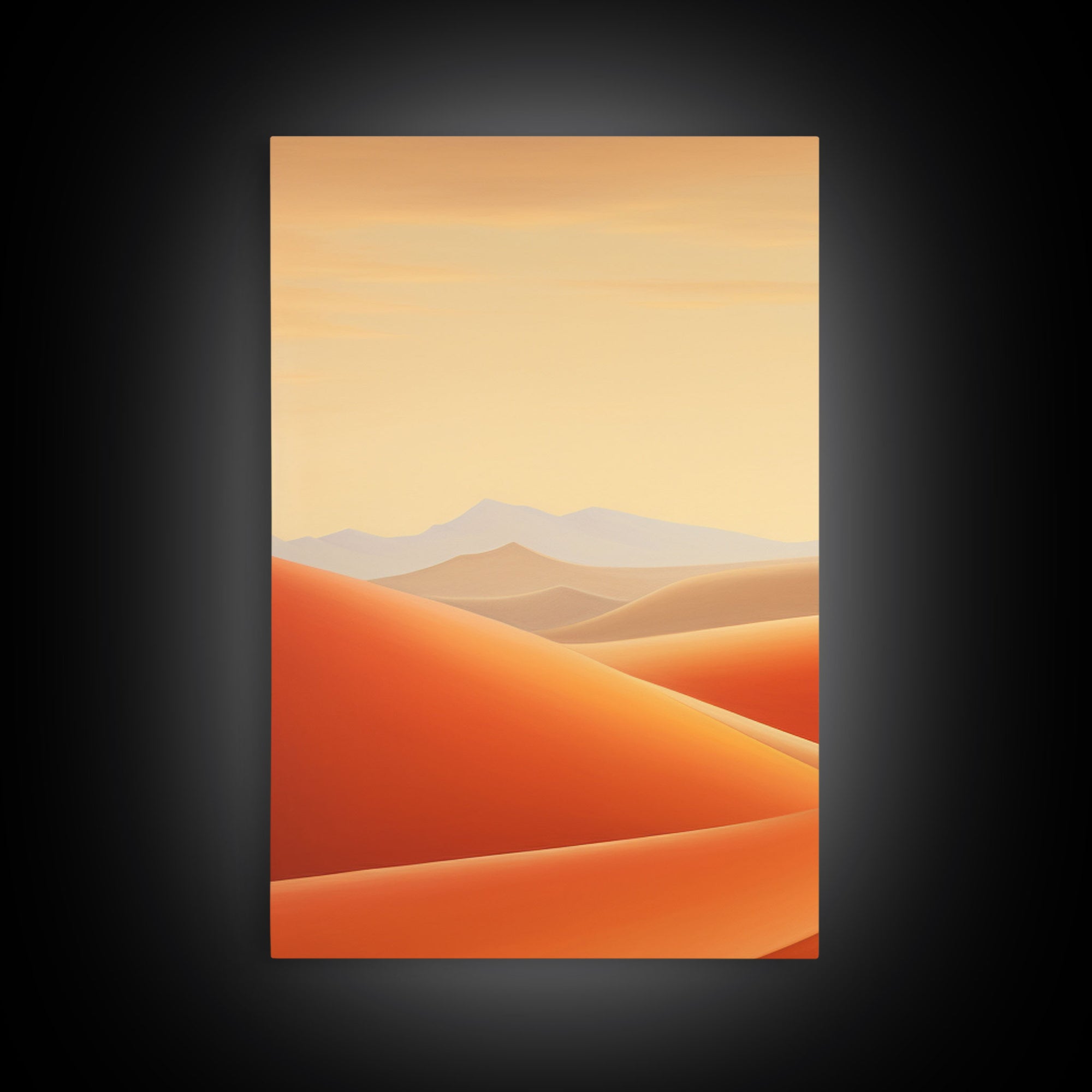 Desert Wall Art, Sand Dunes Print, Landscape Wall Art, Canvas Print, Wall Art, 3 Piece Wall Art, Family Home Decor, Living Room Prints