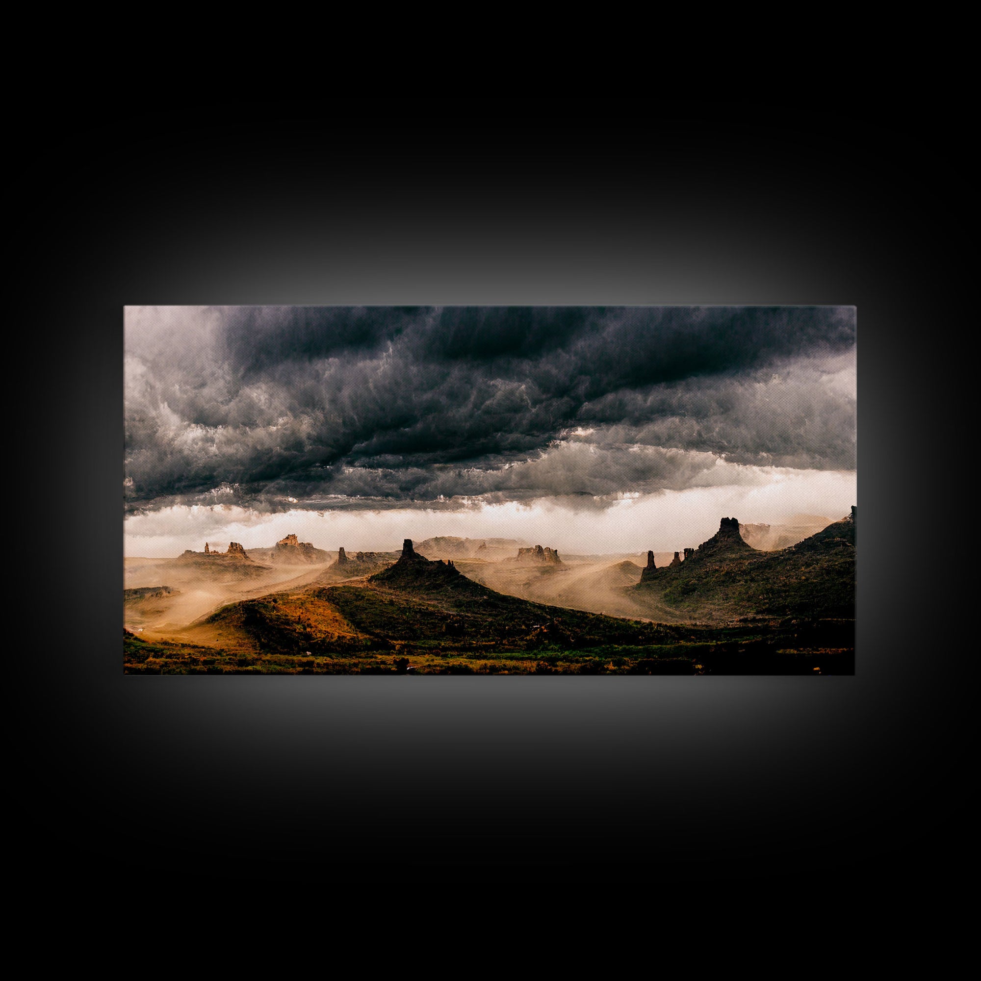 Arizona landscape canvas print, Western theme art, Wild West art