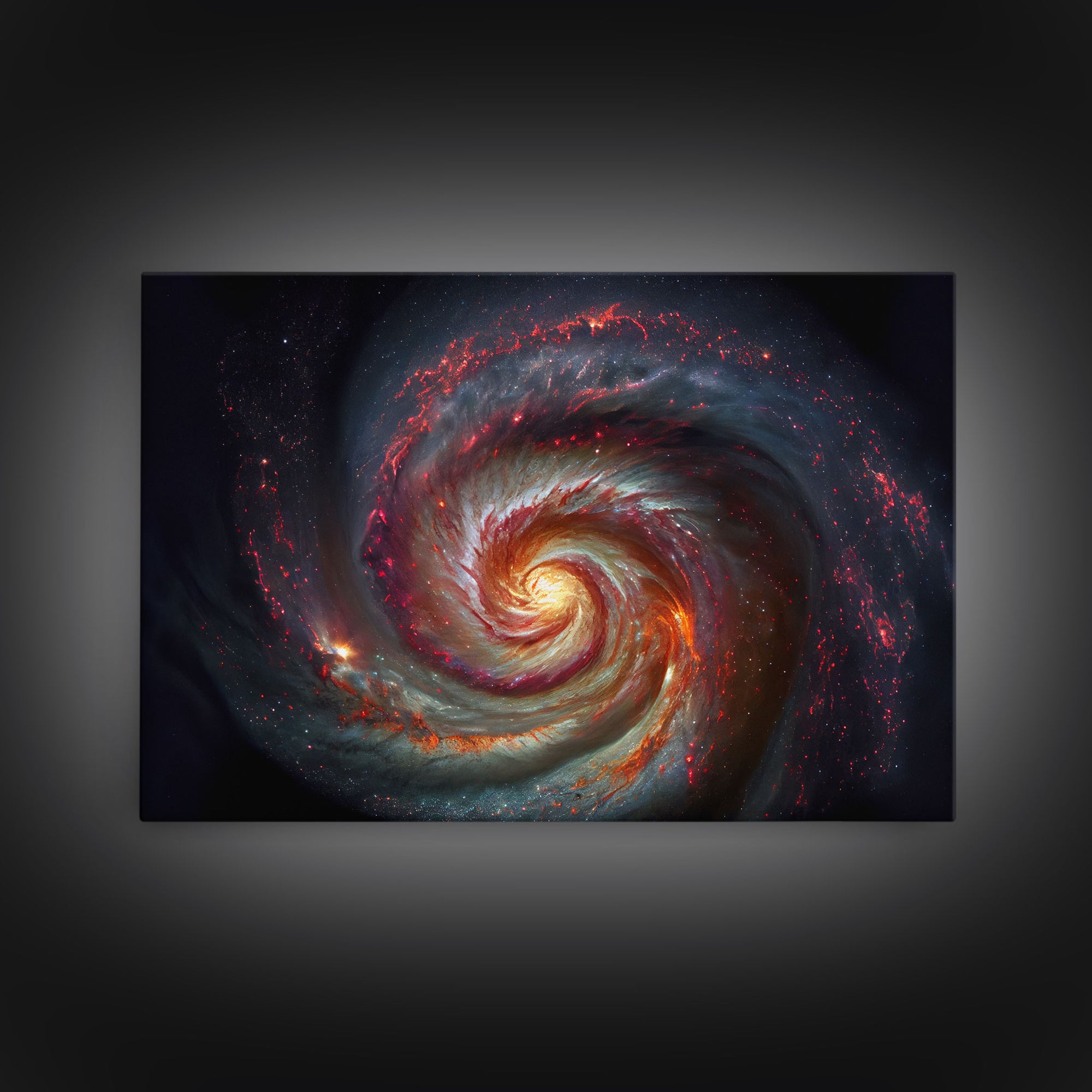 Nebula Supernova Space Swirl Of Stars Fine Art Print, Wall Art Print, Wall Poster, Wall Décor